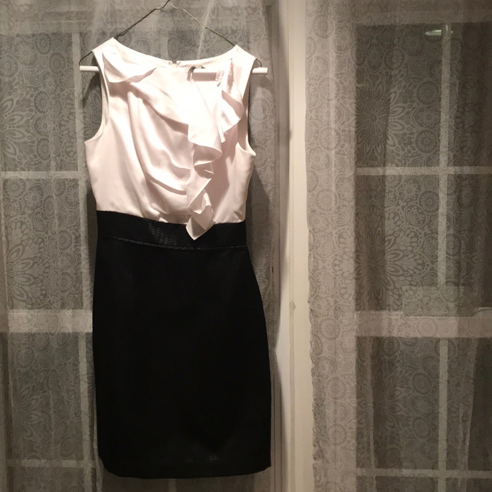 Max + Cleo black and white dress
